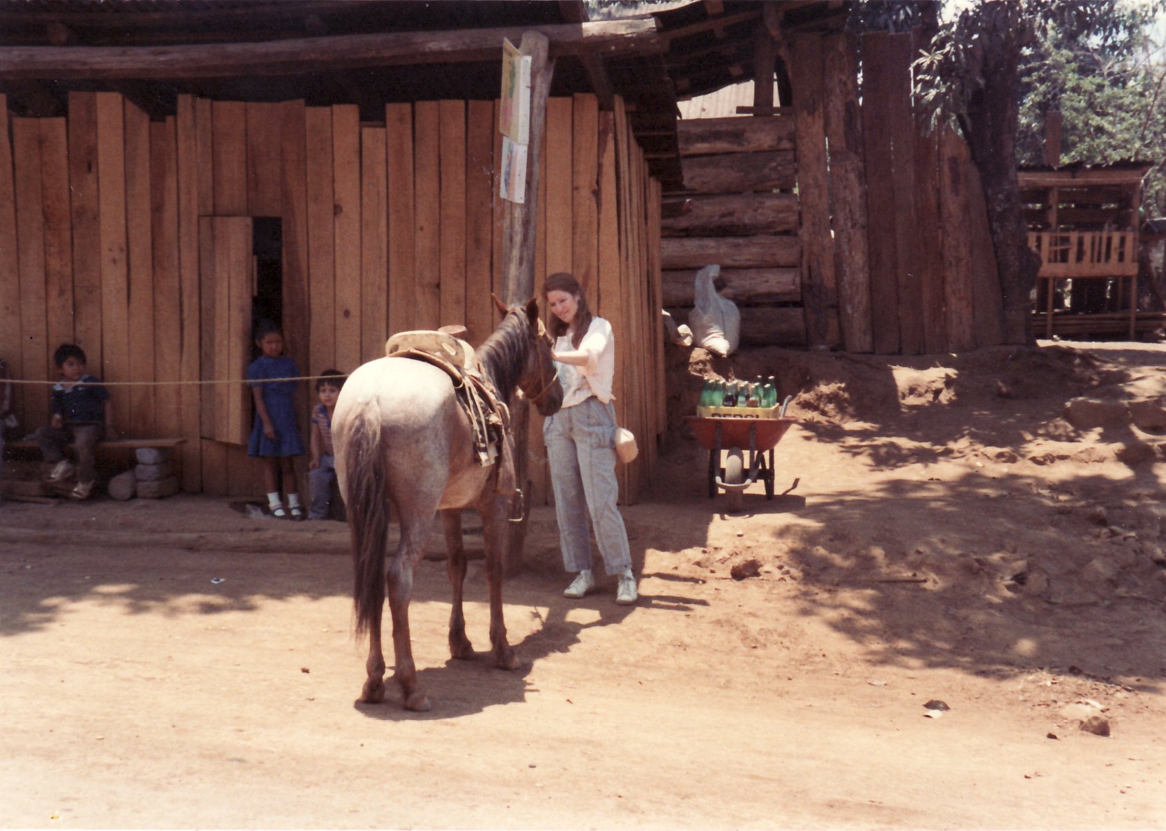 Mexico 1989: Found picture from Angahuan, Michoacan, Mexico